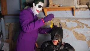 Gunge Porn Humiliation Embarrassed - Batman gunged by Joker - ThisVid.com