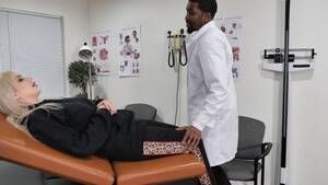 busty black doctor - Busty Jessica Starling getting nailed by a black doctor 10 photos