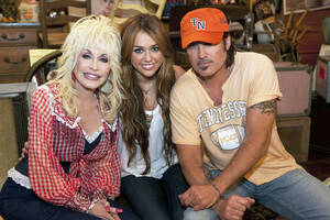 Miley And Billy Ray Cyrus Porn - Dolly Parton: Miley said she had to 'murder' Hannah Montana | Page Six