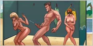 Cartoon Naked Porn - HQ cartoon porn pics with horny naked sluts showered with hot jizz