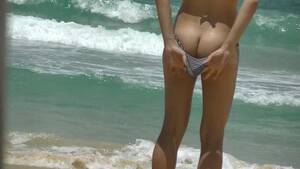 candid beach thong voyeur - Candid Thong Girl Beach Voyeur â€“ The Candid Bay