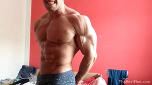 Flexing Porn - Muscle Flexing watch online