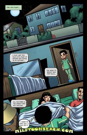 Mom Boy Sex Cartoons - Night With Mom [MILFToon] Porn Comic - AllPornComic