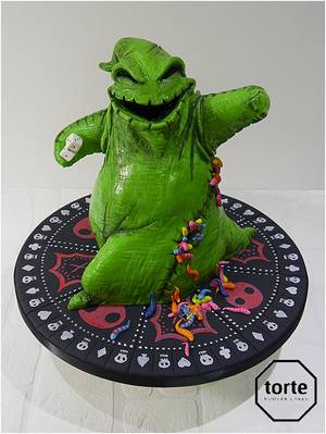 Boogie Man Porn - Mr Oogie Boogie Man from The Nightmare Before Christmas #birthday #cake  #mroggieboogie #