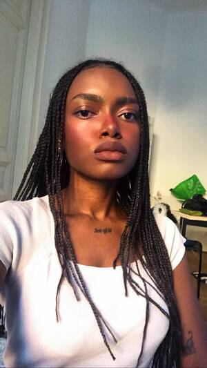 80s Porn Black Corn Rows - Anyone else a blush ENTHUSIAST? The group chat said I look like I'm having  an allergic reaction but jokes on them bc that's exactly what I was going  for. : r/blackladies