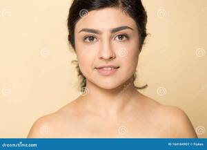 besutiful indian housewifes nude - Head Shot Portrait Beautiful Indian Young Woman with Naked Shoulders Stock  Image - Image of clear, makeup: 164164907