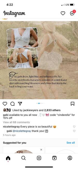 Ariana Grande Panties Porn Caption - What do you think of Gabi new fashion line : r/BeautyGuruChatter