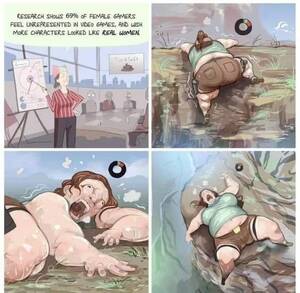 fat girl hate fucked - Hahaha, all gamer girls/woman are unfit and fat. : r/terriblefacebookmemes