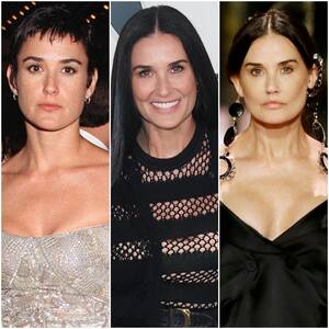 Demi Moore Action Porn - Demi Moore Transformation and Plastic Surgery Speculation