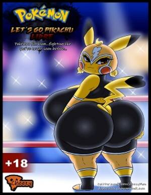 big breasted pikachu hentai - Let's Go Pikachu Libre- Pokemon- By Damncheezy