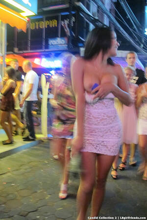 Bangkok Street - Bangkok street whores with cocks between their sexy legs