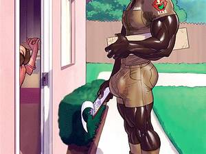 interracial huge cock cartoon - 