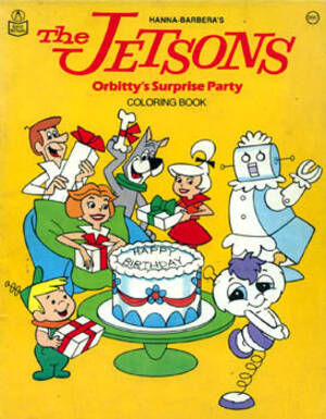 Fear Jetsons Porn - John Kenneth Muir's Reflections on Cult Movies and Classic TV: The Jetsons  Coloring Book