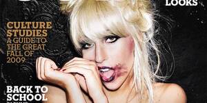 Fucking Lady Gaga Nude - Lady Gaga Covers 'Out' Magazine as a Vamp for September 2009