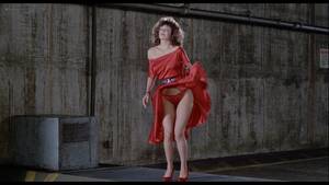 Kelly Lebrock Porn - Kelly LeBrock nude brief topless and bush â€“ The Woman in Red (1984) HD  1080p BluRay