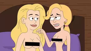 Amber Lamber Cartoon Porn - Brickleberry - Ethel Anderson e Amber se beijando | xHamster