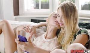 Lesbian Oral Gangbang - Three tattooed lesbians are ready for an oral gangbang on a white sofa - HD  porn online