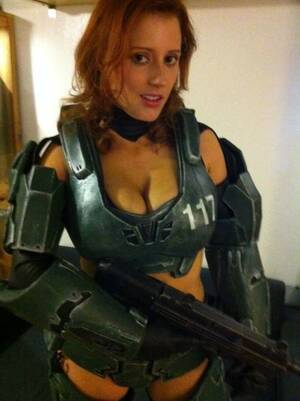 Halo Cosplay Porn - cosplaysleepeatplay: Abby Dark Star as Master Chief (HALO) Tumblr Porn