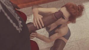 interracial cheating blowjob - Interracial Blowjob Hentai, Anime & Cartoon Porn Videos | Hentai City