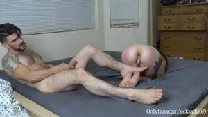 foot licking creampie - Licking Anal Creampie off Feet Foot Worship - Pornhub.com