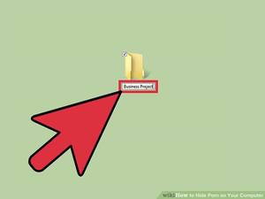 computer cartoon porn - Image titled Hide Porn on Your Computer Step 1