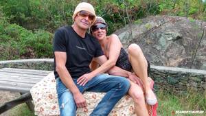 Amateur Mature Sex Outdoors - GalerÃ­a de fotos porno ðŸŒ¶ï¸ Cum in mouth during amateur mature sex outdoors  with Italian newbie - PornHat