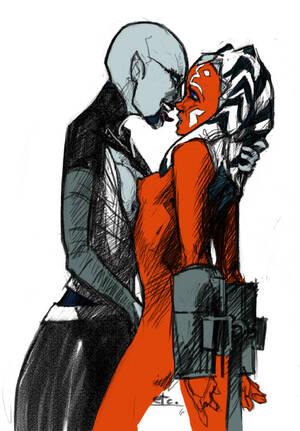 Asajj Ventress Ahsoka Porn - Rule 34 - 2girls ahsoka tano asajj ventress bald bald girl clone wars  clothed female nude female dathomiri et cetera female femdom fingering jedi  jedi padawan multiple girls nipples nude orange skin