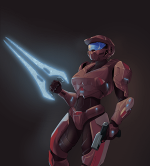 Halo Female Spartan Porn - Female Spartan [Horizonah] : r/halo