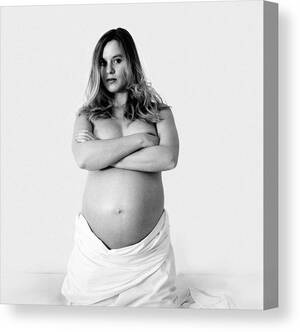 african naked pregnant ladies - Nude Pregnant Woman Canvas Print / Canvas Art by Eddie Lawrence/science  Photo Library - Fine Art America