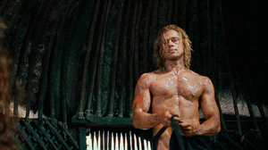 Gay Brad Pitt Porn - Brad Pitt Was So Hot in 'Troy' He Had His Straight Co-Stars Drooling