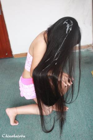 Long Hair Hairjob - 