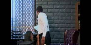 Black Office Freaks Porn - west coast productions Office Freaks 4 black wet blowjobs clip1