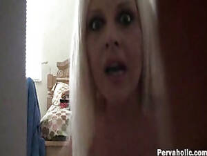 discover girl voyeur cam - Blonde slut finds hidden camera in her room
