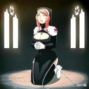 cartoon nuns fucking - Watch Hot Hentai Nun Fucked - Derpixon, Nun, Slut Porn - SpankBang