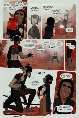 Incase Halfling Porn Comic - It's always amazing when people say stuff like height differences have pedo  undertones when all it takes to make it not creepy is to not make your  short characters look like children. [