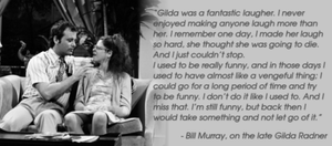 Gilda Radner Porn - Bill Murray, on the Late Gilda Radner Tumblr Porn