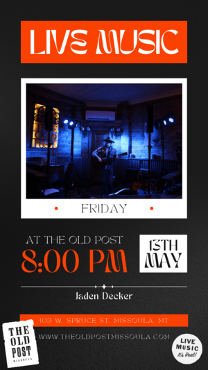 josh yost amateur homemade sex tapes - Weekend PICKS: Thursday, May 11th thru Sunday, May 14th - The Missoula  Underground