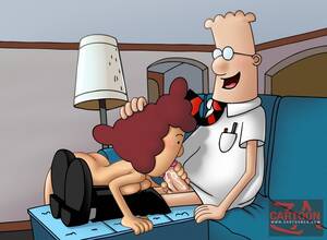 Dilbert Sex Porn - Lucky Office Guy Dilbert Getting Pussy