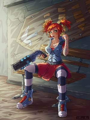 Borderlands 2 Nisha Porn - Siren Gaige by h1kar1ko