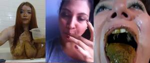 Girls Eating Shit Porn - Girls eat their own shit - ThisVid.com