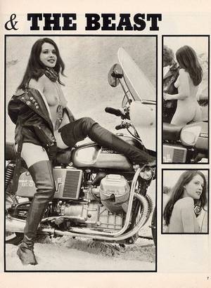 70s Biker Porn - 70's biker pinup