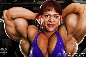 Female Bodybuilders Steroids Porn - Cindy Landolt Female Bodybuilding Models | MOAR muscle please. Salla  Kauranen is a big female