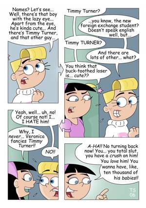 Fairly Oddparents Veronica Porn Comics - Veronica fucks Timmy (and yep, this is really what happens in this comics)  â€“ Fairly Odd Parents Porn