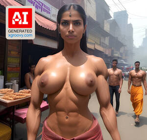 indian big perky boobs - Indian beauty flaunting her oiled eight-pack and huge boobs in a microkini  - pure sex appeal! - AI Generated Porn Pic - XGROOVY.COM