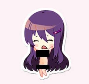 Cute Chibi Porn - Lewd Chibi Yuri : r/DDLC