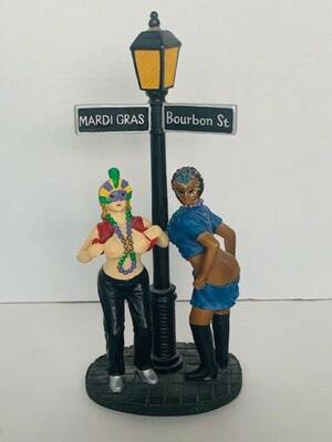 mardi gras cartoon babe naked - Mardi Gras Figurine Bourbon Street Sculpture Statue Nude Boobs Naked New  Orleans - Etsy Denmark