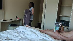 maid flash - Public Dick Flash. Hotel maid was shocked when she saw me jerking off  during room cleaning service but decided to help me cum - XVIDEOS.COM