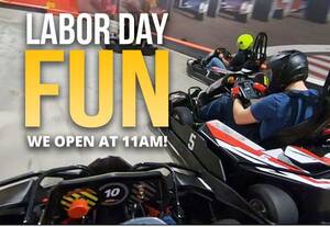 Amanda Cerny Boobs Porn - Labor Day - We're Open - Autobahn Indoor Speedway & Events