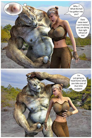 3d Troll Sex - Hideous troll fucking a sexy little minx | Elf raped by demons