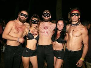 hairy nudist beach party - Inside Munich's adults-only Oktoberfest party â€” with beer, boobs and  bonking where naked revellers' enjoy wild sex games | The Sun